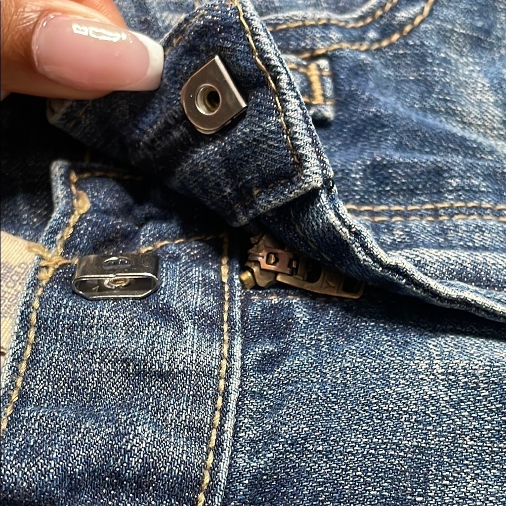 GAPKIDS Kids 5 Pocket Blue Jeans - Picture 6 of 8